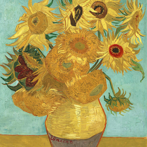 Vincent van Gogh, Sunflowers, 1888 or 1889