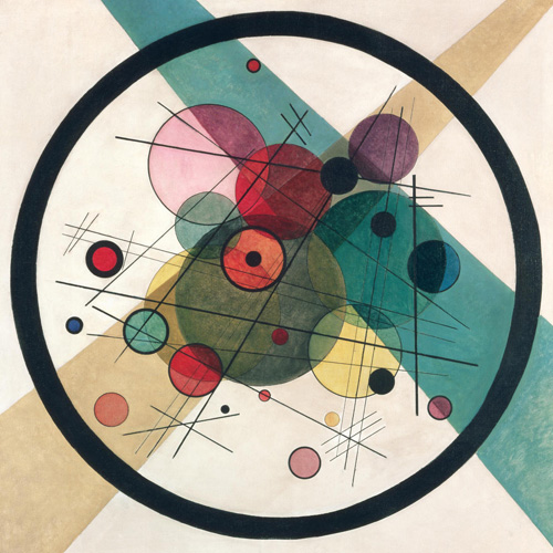 Vasily Kandinsky, Circles in a Circle, 1923