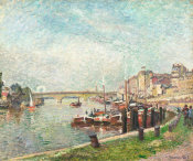 Camille Pissarro - Quai Napoléon, Rouen, 1883