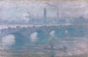 Claude Monet - Waterloo Bridge, Morning Fog, 1901