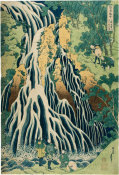 Katsushika Hokusai - Kirifuri Waterfall on Mount Kurokami in Shimotsuke Province, c. 1832-1833