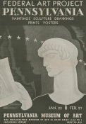 PMA exhibition poster - Federal Art Project, 1938