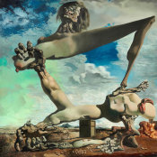 Salvador Dalí - Soft Construction with Boiled Beans, 1936