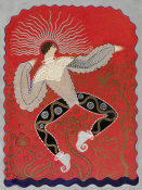 Emilio Amero - Untitled (Dancer), c. 1922