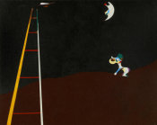 Joan Miró - Dog Barking at the Moon, 1926