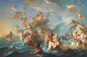 Noël-Nicolas Coypel - Abduction of Europa, 1727