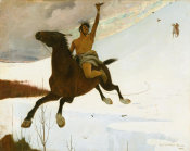 George de Forest Brush - The Revenge (The Escape), 1882
