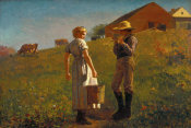 Winslow Homer - A Temperance Meeting, 1874
