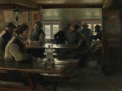 Peter Severin Krøyer - Interior of a Tavern, 1886