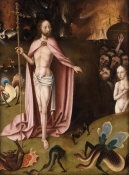 Follower of Hieronymus Bosch - Christ in Limbo, 16th century