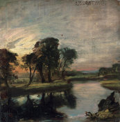 John Constable - The Stour, 1810