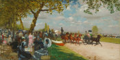 Giuseppe De Nittis - Return from the Races, 1875