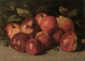 Gustave Courbet - Still Life with Apples and a Pear, 1871
