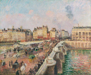 Camille Pissarro - Afternoon Sunshine, Pont Neuf, 1901