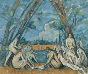 Paul Cézanne - The Large Bathers, 1900-1906