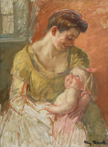 Mary Cassatt - Mother and Child, 1908