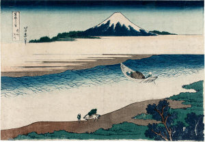 Katsushika Hokusai - The Tama River in Musashi, c. 1830-1831