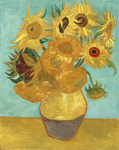 Vincent van Gogh - Sunflowers, 1888 or 1889