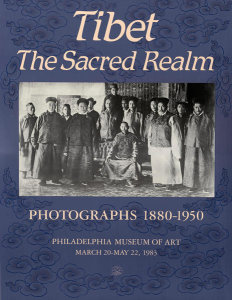 PMA exhibition poster - Tibet: The Sacred Realm, 1983