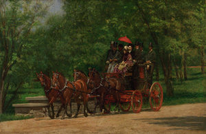 Thomas Eakins - A May Morning in the Park (The Fairman Rogers Four-in-Hand), 1879-1880