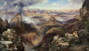 Thomas Moran - Grand Canyon of the Colorado River, 1892 and 1908