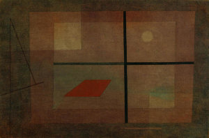 Paul Klee - But the Red Roof, 1935
