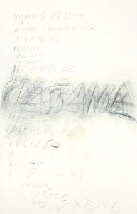 Cy Twombly - Fifty Days at Iliam: House of Priam, 1978