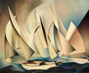 Charles Sheeler - Pertaining to Yachts and Yachting, 1922