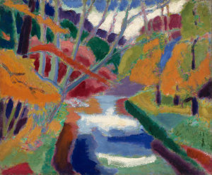Carl Newman - Landscape, c. 1915