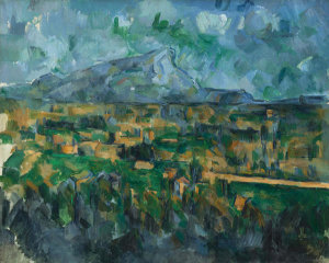 Paul Cézanne - Mont Sainte-Victoire, 1902-1906