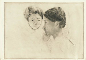 Mary Cassatt - Celeste et Marjorie, c. 1898