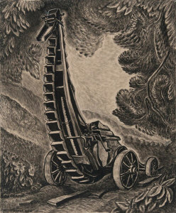 Wanda Gág - Stone Crusher (study drawing), 1927