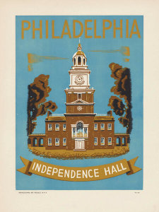 unknown WPA artist - Philadelphia – Independence Hall, c. 1936–1941