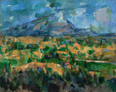 Paul Cézanne - Mont Sainte-Victoire, 1902-1904