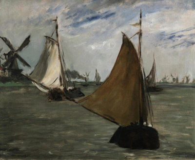 Edouard Manet - Marine in Holland, 1872