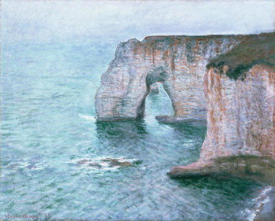 Claude Monet - Manne-Porte, Étretat, 1885