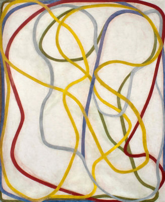 Brice Marden - Skull with Thought, 1993-1995