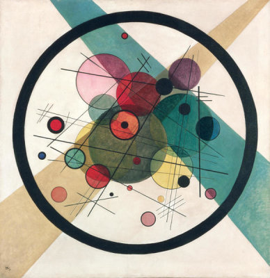 Vasily Kandinsky - Circles in a Circle, 1923