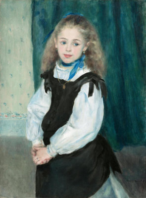 Pierre-Auguste Renoir - Portrait of Mademoiselle Legrand, 1875