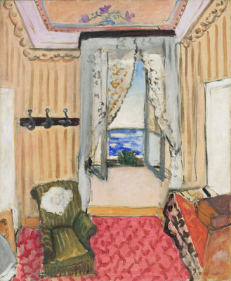 Henri Matisse - Interior at Nice (Room at the Beau Rivage), 1917-1918