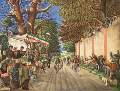 Antonio Ruíz - Bicycle Race, 1938