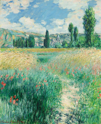 Claude Monet - Path on the Island of Saint Martin, Vétheuil, 1881