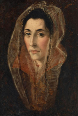 El Greco - Portrait of a Lady, c. 1577-1580
