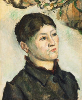 Paul Cézanne - Portrait of Madame Cézanne, 1883-1885