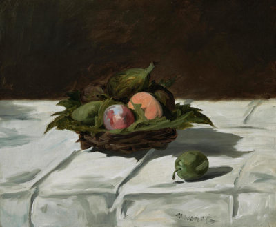 Edouard Manet - Basket of Fruit, c. 1864