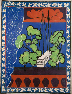 Henri Matisse - Fenêtre à Tahiti ou Tahiti II (“Window at Tahiti” or “Tahiti II”), 1935–1936