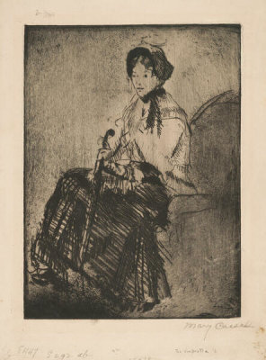 Mary Cassatt - The Umbrella, 1879