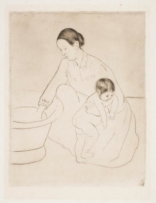 Mary Cassatt - The Bath, 1890-1891