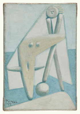 Pablo Ruiz y Picasso - Bather, Design for a Monument (Dinard), 1928